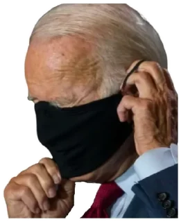 Sticker 😷 Creepy Joe Biden