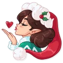 Sticker 😘 Penelope the Elf