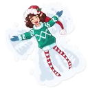 Sticker ❄️ Penelope the Elf