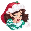 Sticker 😨 Penelope the Elf