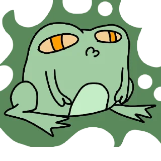 Sticker 😗 mop_frog