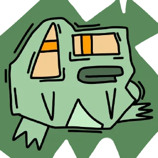 Sticker 😐 mop_frog