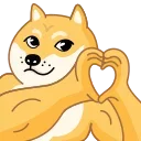 Video sticker ❤️ Doge