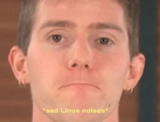 Sticker ☹️ Linus Tech Tips