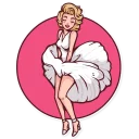 Sticker 🌬 Marilyn