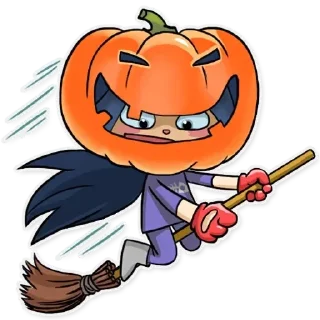 Sticker 🎃 Kitty the Witch