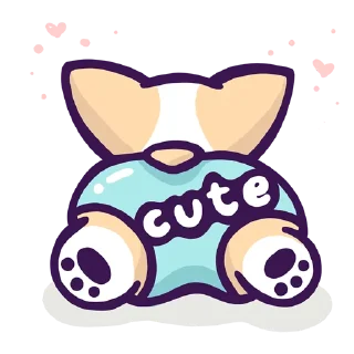 Sticker 🐶 Enjoy the cuteness