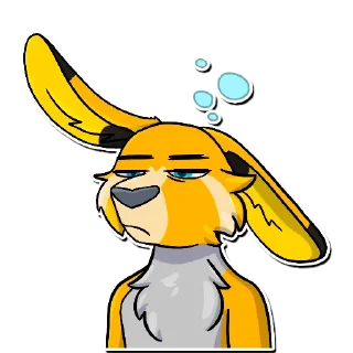 Sticker 🥱 Hyper the Roo