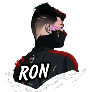 Sticker 🖤 RONstickers