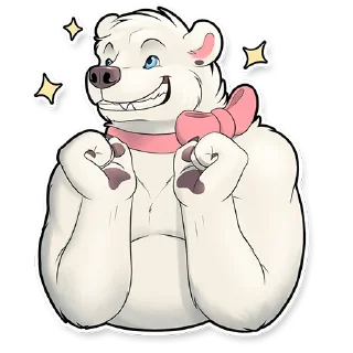 Sticker 😁 Siku the Bear