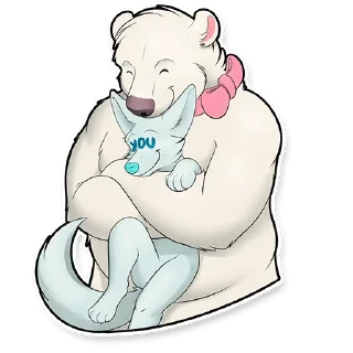 Sticker 🤗 Siku the Bear