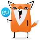 Sticker 👍 Foxy