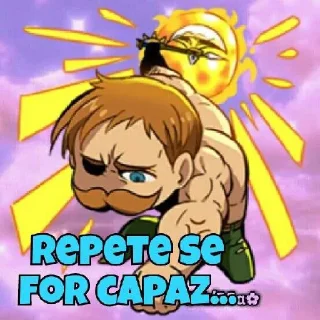 Sticker 💋 Escanor Imp