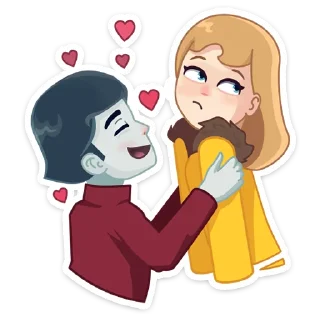 Sticker 💏 KayAndGerda_AFilinkov