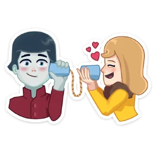 Sticker 🥰 KayAndGerda_AFilinkov