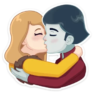 Sticker 💑 KayAndGerda_AFilinkov