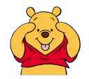 Sticker 😜 Winnie The Pooh