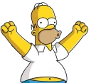 Sticker 😃 Homero