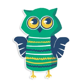 Video sticker 🤷‍♂️ learnoff-owl