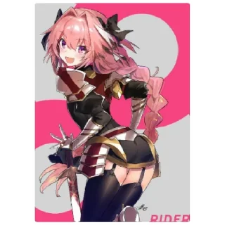 Sticker 😁 Astolfo