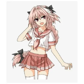 Sticker 😁 Astolfo