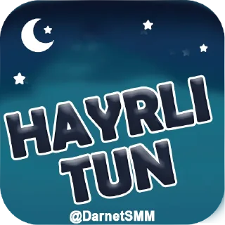 Sticker 🌛 @DarnetSMM | TG Xizmatlari