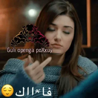 Sticker 🖕 Gulish_Stekirlari