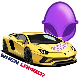 Sticker 🏎 Martian_Dao