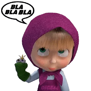 Sticker 🗣 MASHA AND THE BEAR @STIKERFORALL