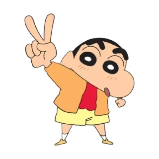 Sticker ✌️ SHINCHAN OP BY @NARUTO_UZUMAKI_33