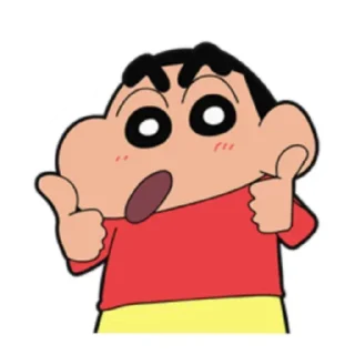 Sticker 👍 SHINCHAN OP BY @NARUTO_UZUMAKI_33