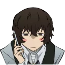 Sticker ✨ Kawaii dazai🐱 @jack_ripper1