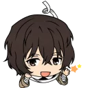 Sticker ✨ Kawaii dazai🐱 @jack_ripper1