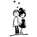 Sticker ❤ Romanticos