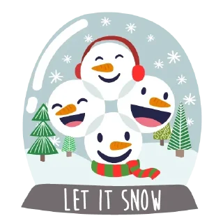 Sticker ☃ Merry Christmas