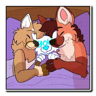 Sticker 🛌 Nicky @SmoreDoggy