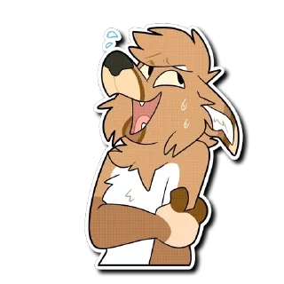 Sticker 😅 Nicky @SmoreDoggy