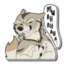 Video sticker 😈 Major Wolf