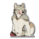 Sticker 😘 Major Wolf