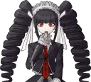 Sticker 😲 Celestia Ludenberg from Danganronpa: Trigger Happy Havoc