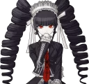 Sticker 🤔 Celestia Ludenberg from Danganronpa: Trigger Happy Havoc