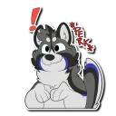 Sticker ❗️ Timber - @woofpurrma