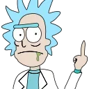 Video sticker 🖕 RickMorty @Rick_Morty_And_Fans