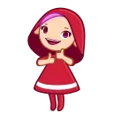 Video sticker 👍 Red Riding Hood