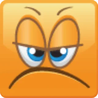 Sticker 😠 Odnoklassniki Emojis