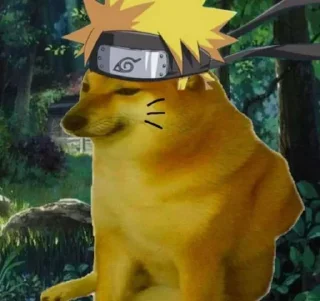 Video sticker 🗡️ dogge naruto