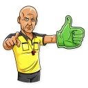 Video sticker 👍 Pierluigi Collina