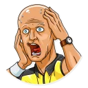 Video sticker 😨 Pierluigi Collina