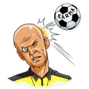 Sticker 😖 Pierluigi Collina