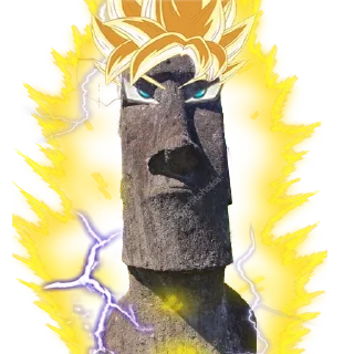 Sticker 🗿 Moai